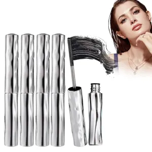 Laidanyou Mascara, Laidanyou Small Steel Mascara, Small Steel Tube Mascara, 2025 New Waterproof Long-Lasting Smudgeproof Mascara, Laidanyou 360° Slim Volume Curling Mascara