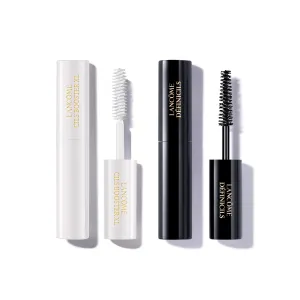 Lancôme Cils Booster XL Enhancing Mascara Primer & Définicils High Definition Black Mascara Duo - Lengthening & Priming Travel Size Makeup Set - For Conditioned, Defined & Natural-Looking Lashes