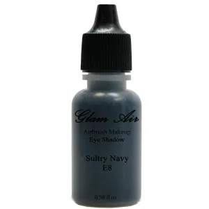 Large Bottle Glam Air Airbrush E8 Sultry Navy Eye Shadow Water-based Makeup