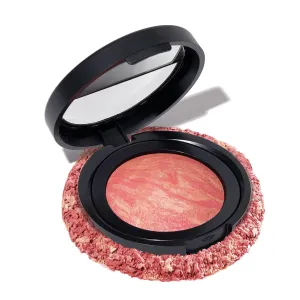 LAURA GELLER NEW YORK Baked Blush-n-Brighten Marbleized Blush for Cheeks - Coral Cove - Natural Finish - Buildable Color