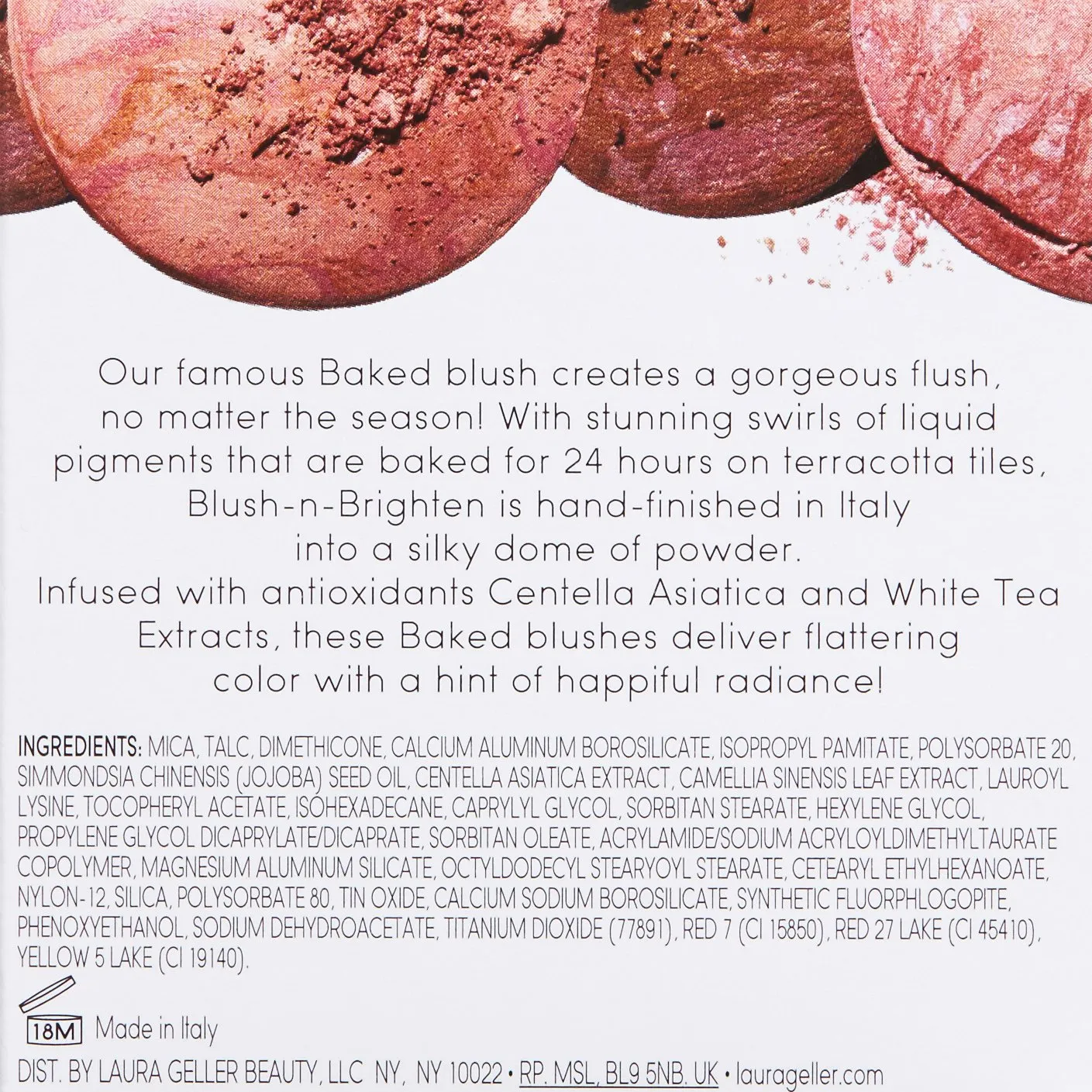 LAURA GELLER NEW YORK Baked Blush-N-Brighten, Peach Delight