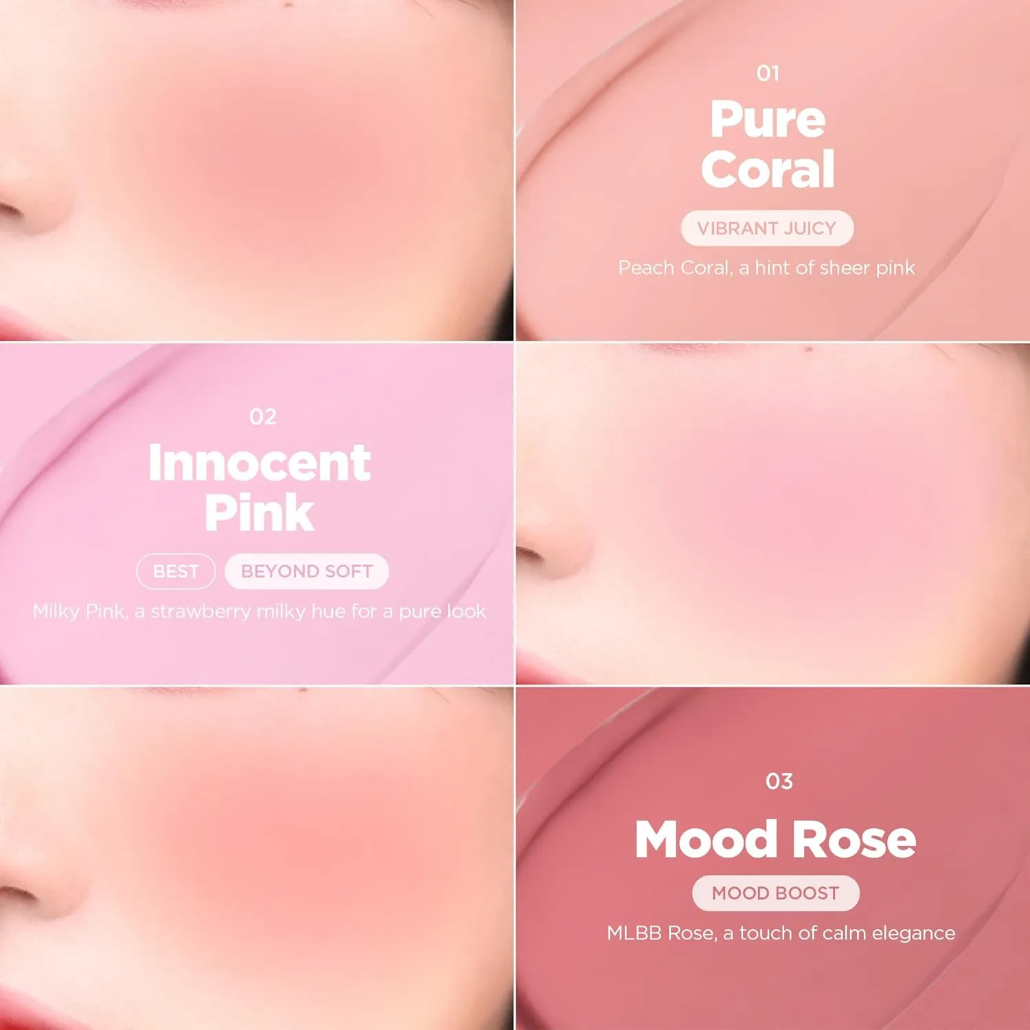 lilybyred Luv Beam Cheek Balm | Heart-Shaped Korean Cream Blush, Semi-Matte Finish, Long-Lasting, Blendable & Buildable, Soft Creamy Texture, Lightweight, Natural Flush, 0.12 oz. (04 Heart Attack Red)