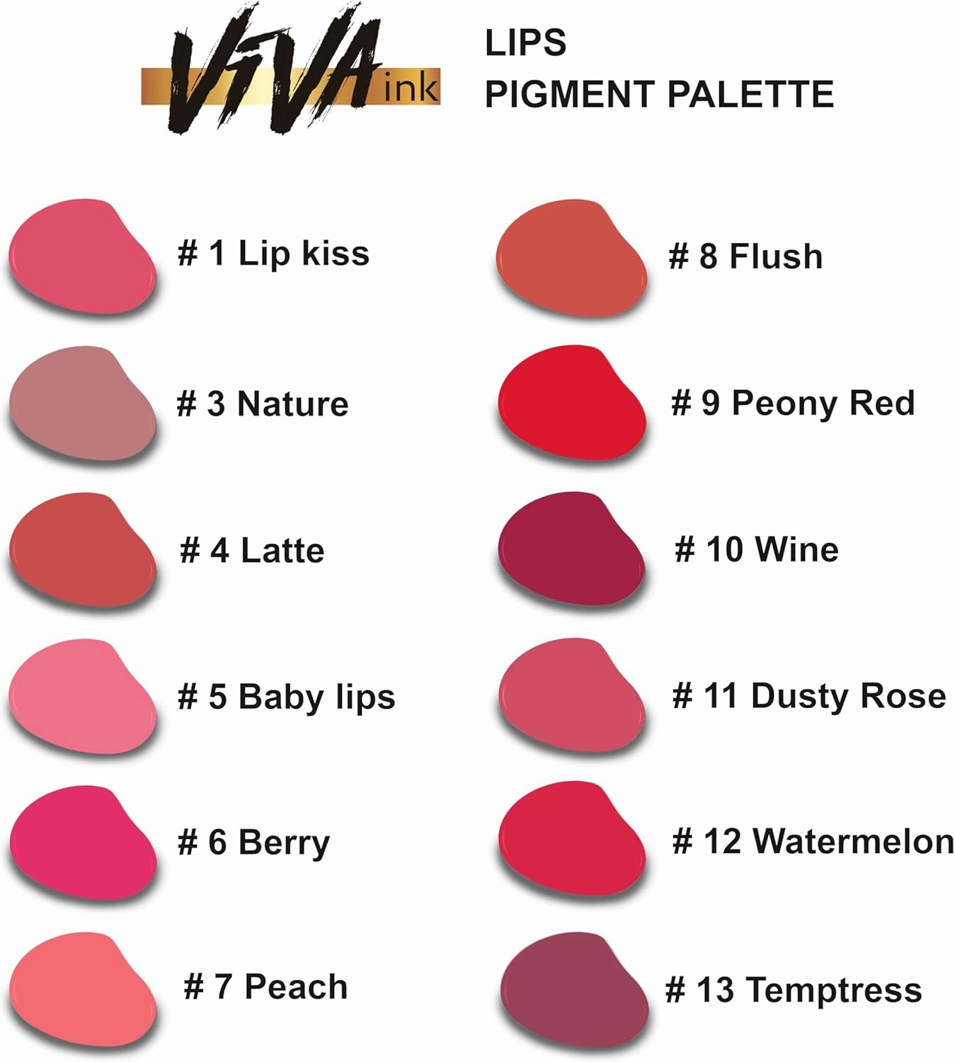 Lip Pigment – Peach – Permanent Lip Makeup – Microblading Ink for Durable and Colorful Lips – Long Lasting Color Lip Cosmetics (0.2 oz)