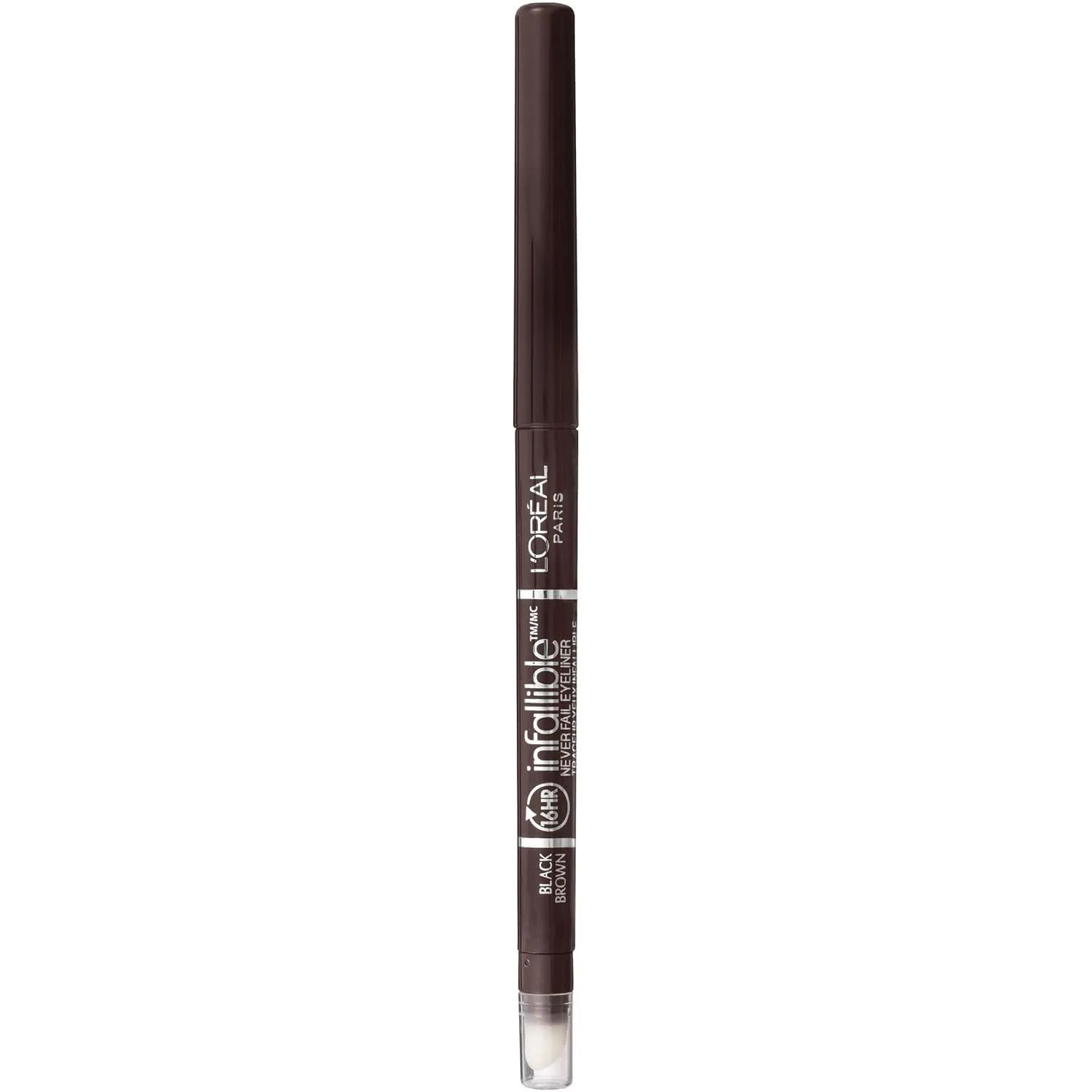 L'Oreal Paris Voluminous Mascara and Infallible Mechanical Eyeliner Pencil Bundle, 1 Count Each