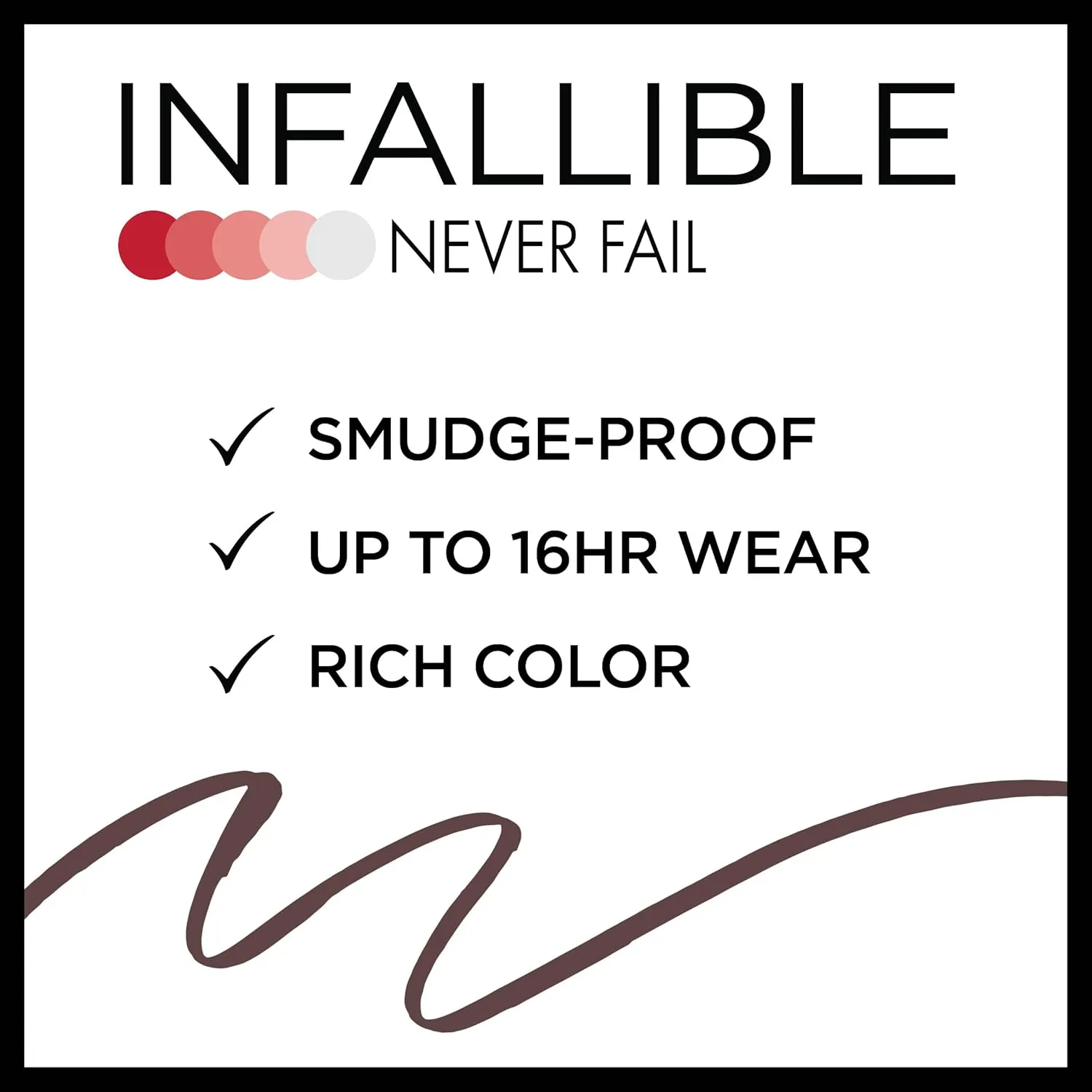L'Oreal Paris Voluminous Mascara and Infallible Mechanical Eyeliner Pencil Bundle, 1 Count Each