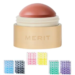 M Flush Balm Cream Blush (0.31oz) (Beverly Hills - soft peach)   Bonus Acne Patch (36 Pieces)