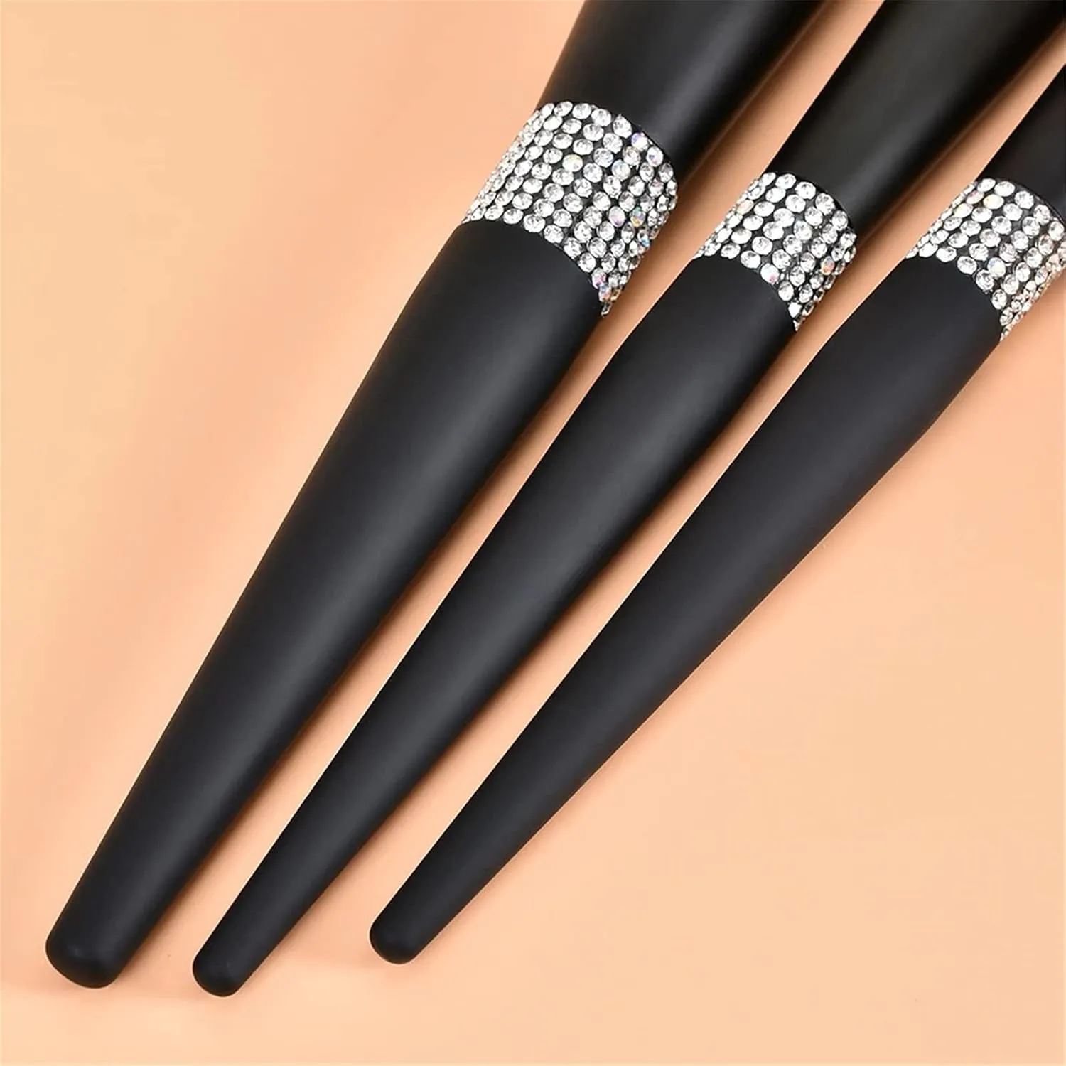 Makeup Brush Set Professional Makeup Brush Tool Makeup Brush Set 10 Black Matte Handle Eyebrow Brush Set for Beginners