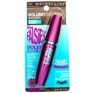 Maybelline New York Volum' Express The Falsies Waterproof Mascara, Brownish Black [292] 0.25 oz (Pack of 2)