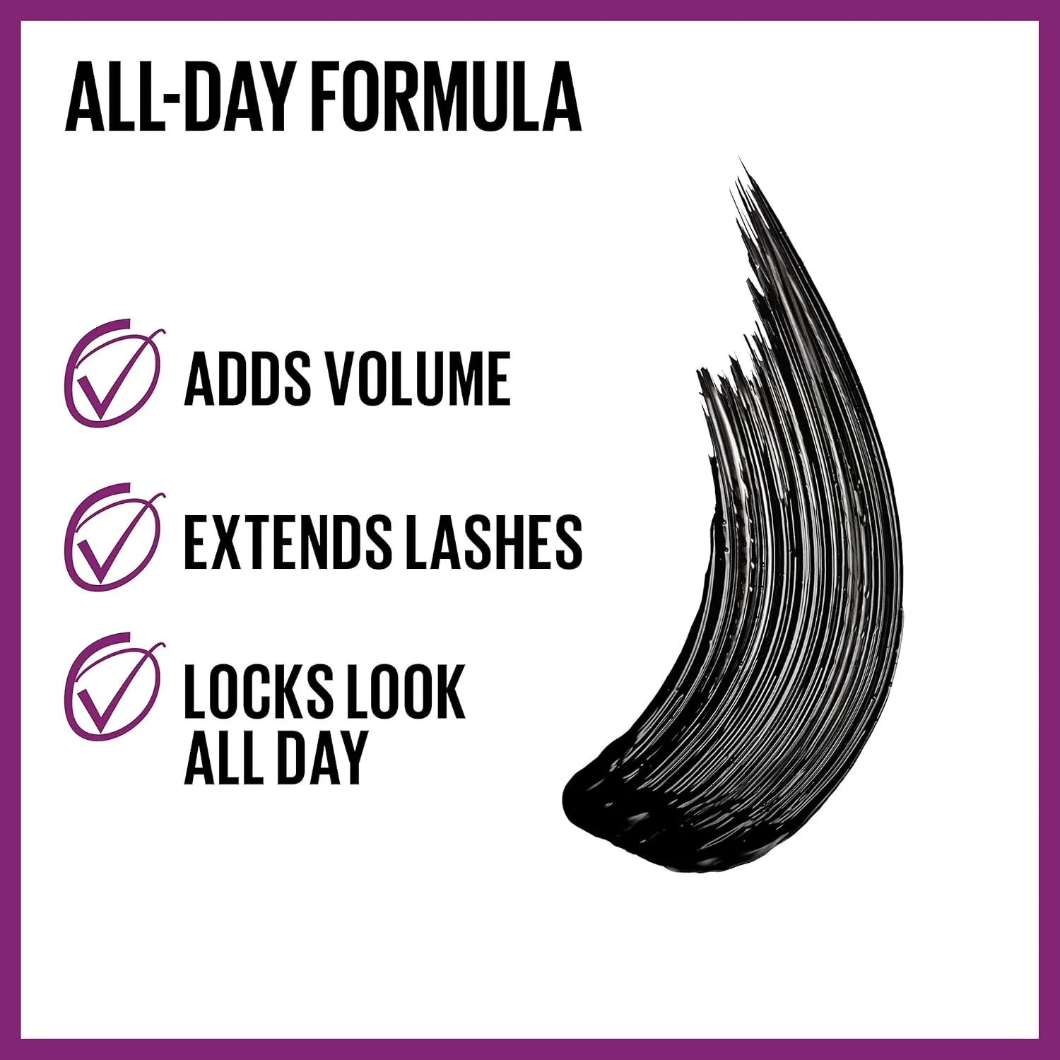 Maybelline The Falsies Lash Lift Waterproof Mascara   Garnier SkinActive Micellar Water Bundle, Includes 1 Mascara in Brownish Black and 1 Makeup Remover