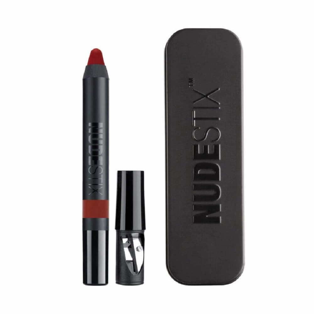 Nudestix Intense Matte Lip   Cheek Pencil, Lipstick   Lip Liner   Cheek Blush Tint, Multi Use Makeup for Long Lasting Color, Smooth Coverage