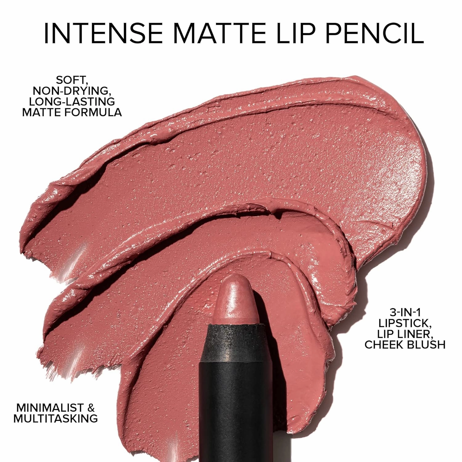 Nudestix Intense Matte Lip   Cheek Pencil, Lipstick   Lip Liner   Cheek Blush Tint, Multi Use Makeup for Long Lasting Color, Smooth Coverage