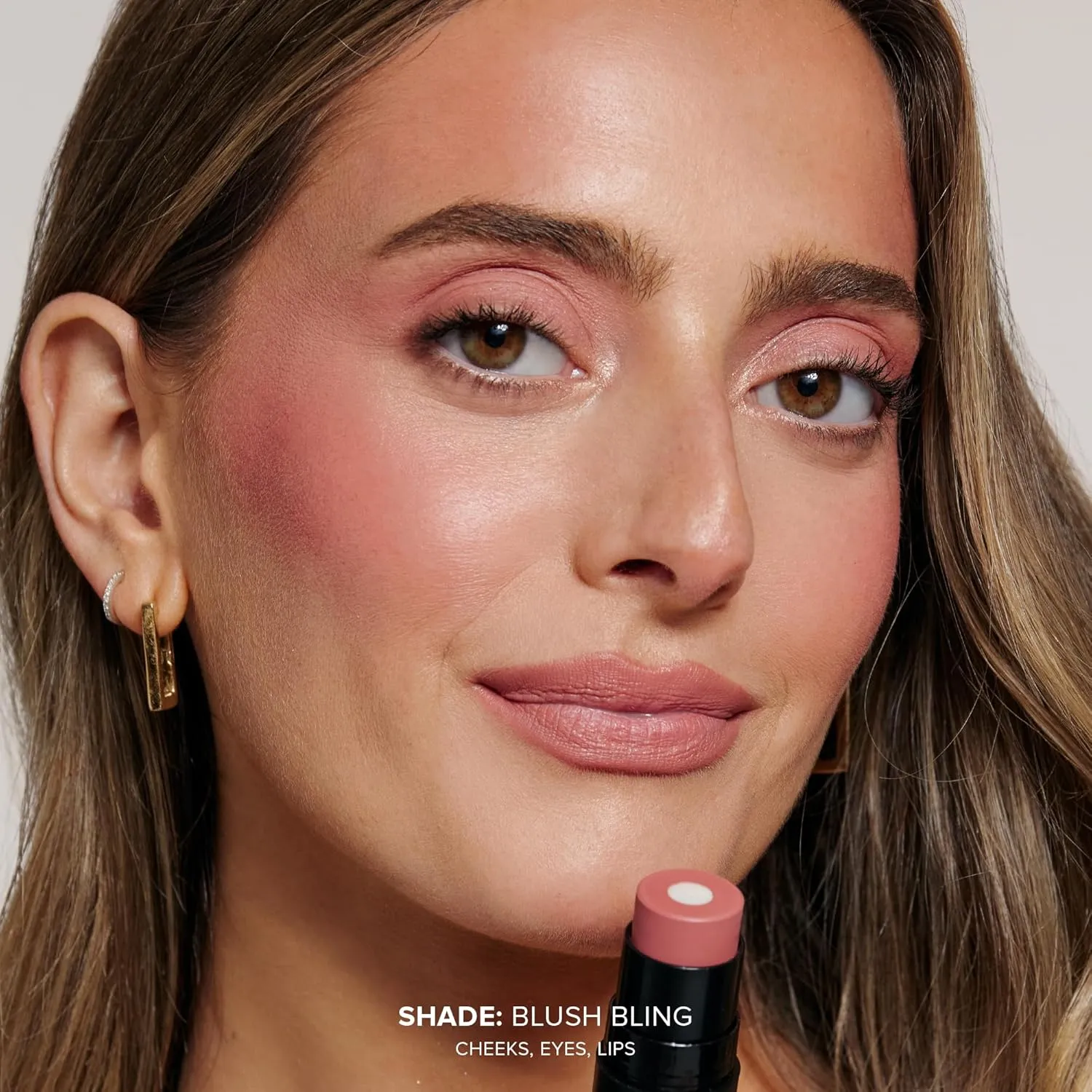 Nudies Matte   Glow Core All Over Face Blush Color - Blush Bling