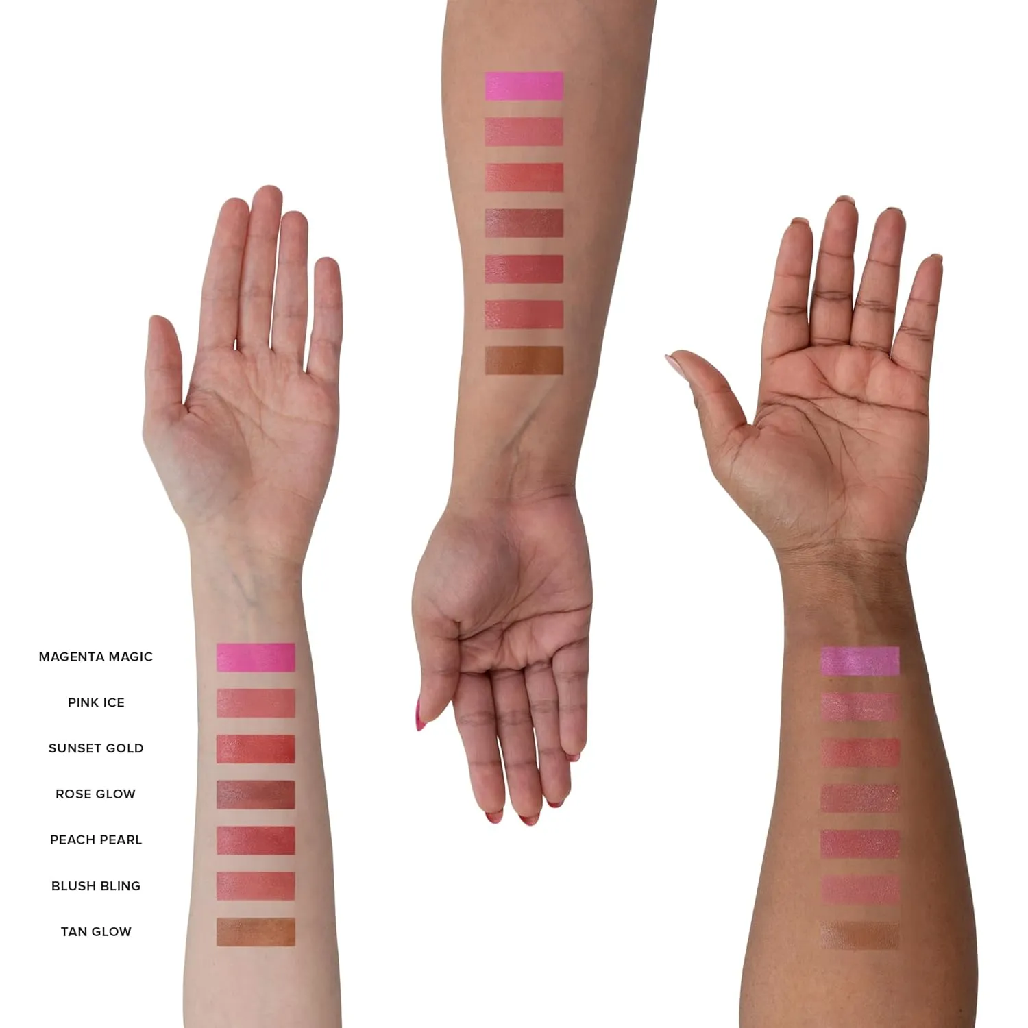 Nudies Matte   Glow Core All Over Face Blush Color - Peach Pearl