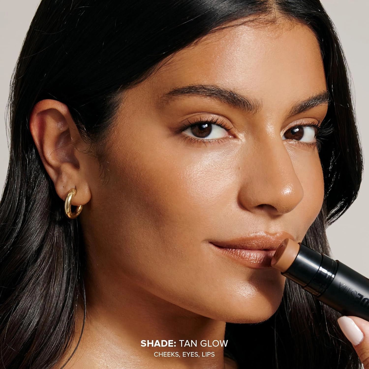 Nudies Matte   Glow Core All Over Face Blush Color - Tan Glow