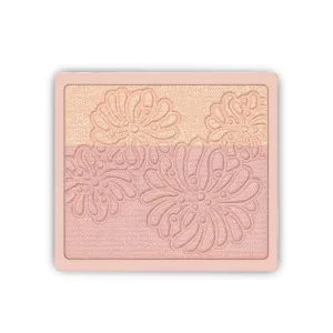Paul & Joe Pressed Blush Palette Refill Only, Case Sold Separately, Oil-Absorbing Blush Powder, Bi-Color Face Blushes with Fitting Veil Powder, Light Beige and Light Pink, 01 Secret D'Or, 0.17 oz