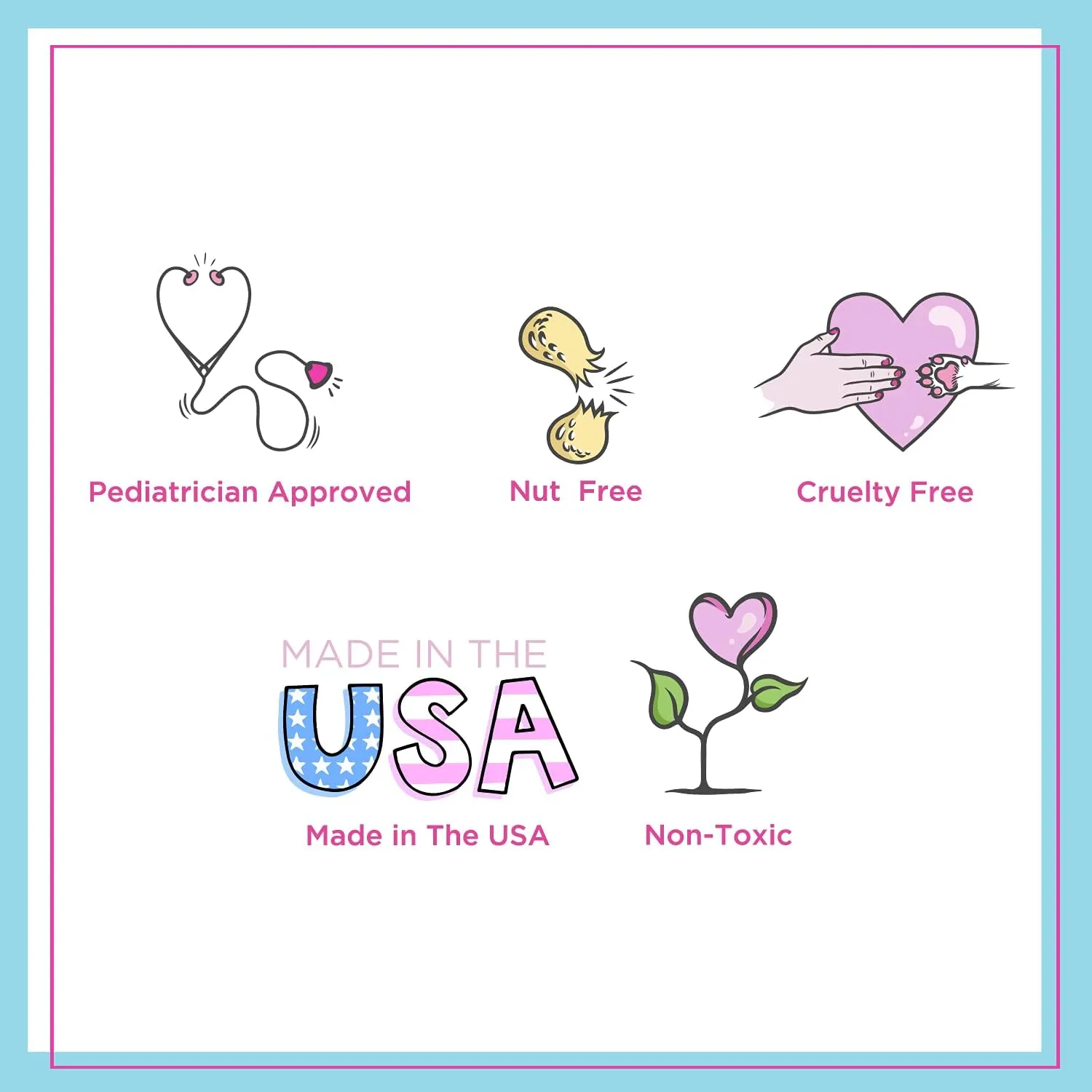 Petite 'n Pretty Fully Feathered Volumizing Mascara Duo- Non-Toxic Makeup for Kids, Tweens and Teens - Adds Instant Thickness and Definition