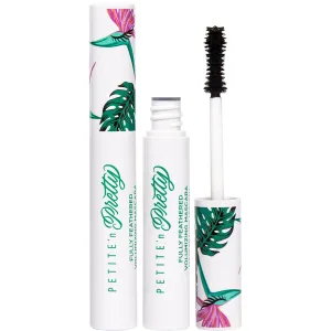 Petite 'n Pretty Fully Feathered Volumizing Mascara Duo- Non-Toxic Makeup for Kids, Tweens and Teens - Adds Instant Thickness and Definition