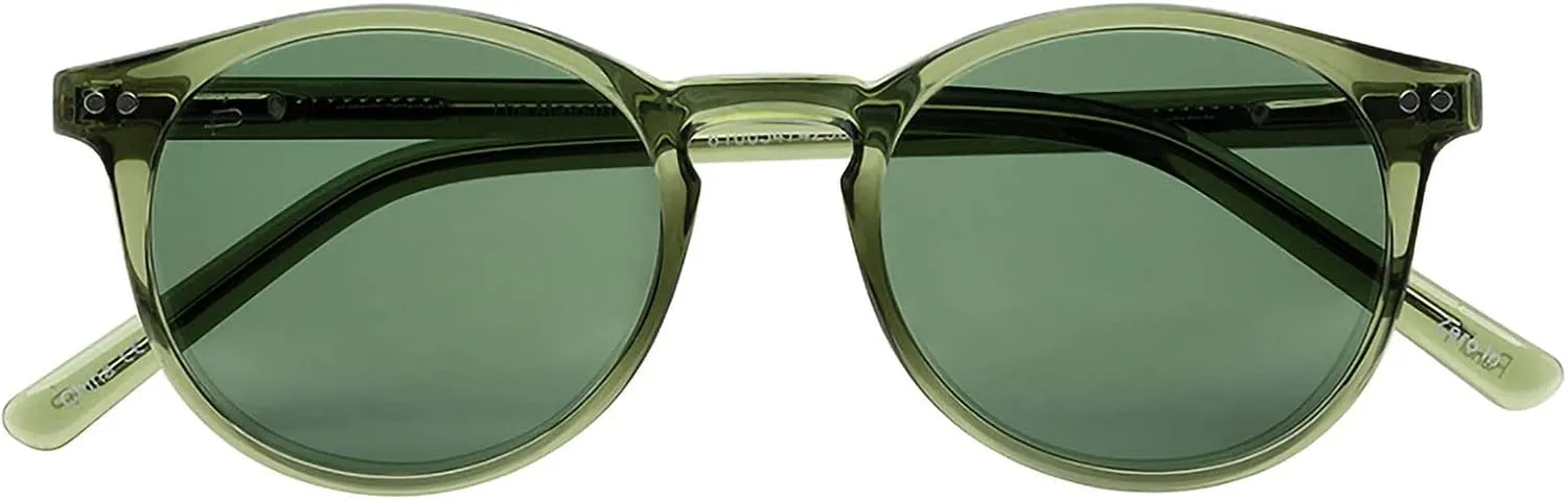 Prive Revaux The Maestro Classic Round Sunglasses – Handcrafted, Polarized Lenses, 100% UV Protection – For Men & Women