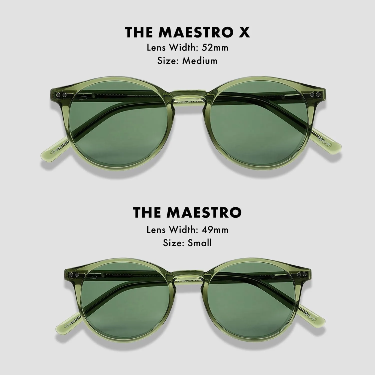 Prive Revaux The Maestro Classic Round Sunglasses – Handcrafted, Polarized Lenses, 100% UV Protection – For Men & Women