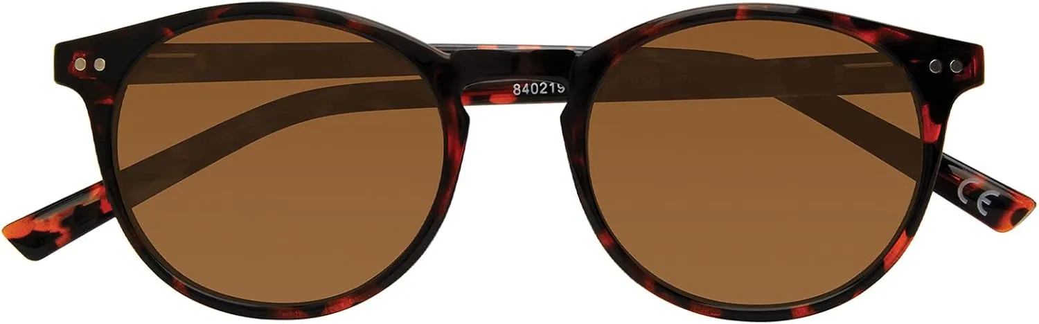 Prive Revaux The Maestro Classic Round Sunglasses – Handcrafted, Polarized Lenses, 100% UV Protection – For Men & Women