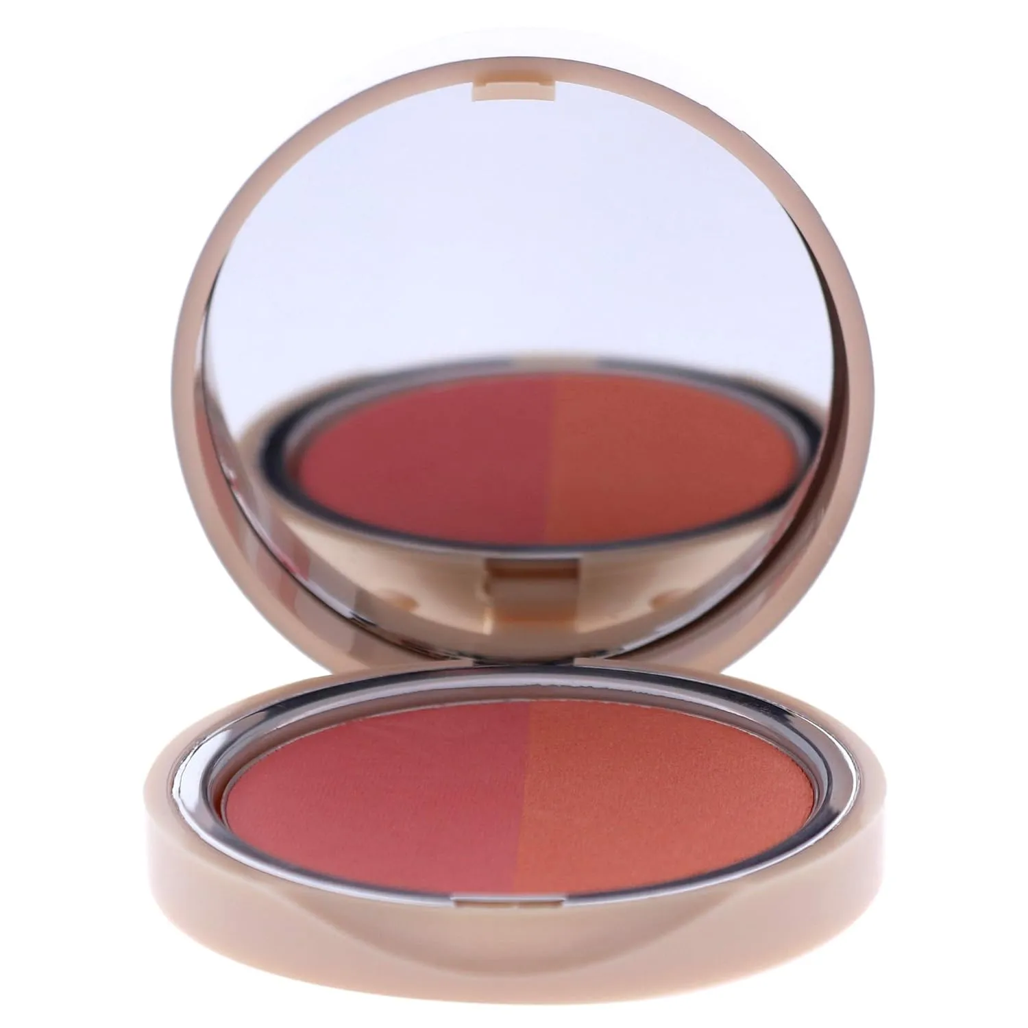 PUPA Milano Extreme Blush Duo - Highly Blendable Formula - Lightweight - Creates A Beautiful Sun-Kissed Appearance - Suitable For All Skin Types - Radiant Peach - 130 Matt Salmon - 0.141 Oz