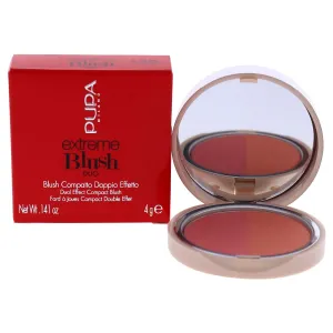 PUPA Milano Extreme Blush Duo - Highly Blendable Formula - Lightweight - Creates A Beautiful Sun-Kissed Appearance - Suitable For All Skin Types - Radiant Peach - 130 Matt Salmon - 0.141 Oz