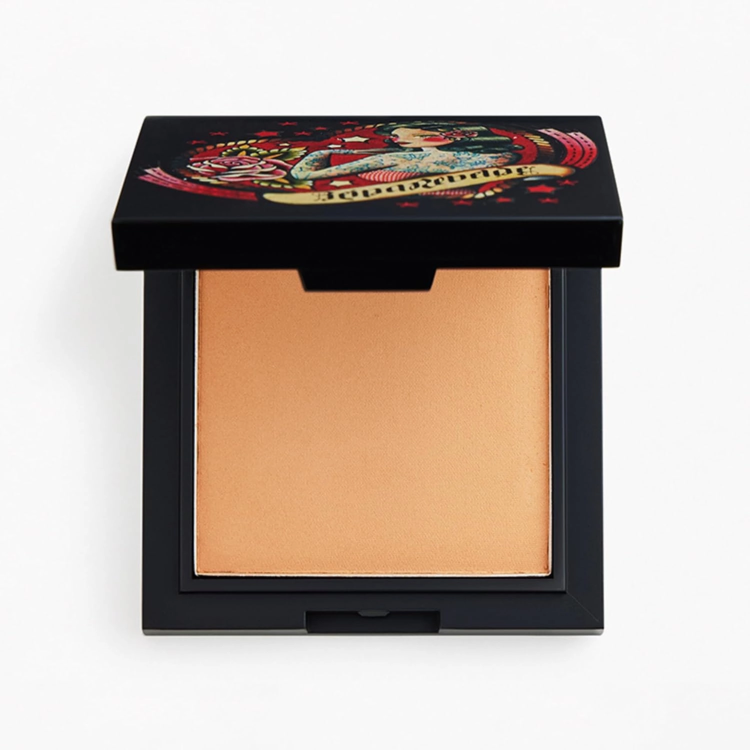 REINA REBELDE Cafecito Latte -Coffee with Milk Shade On Your Face Finishing Powder | Enriched with Avocado and Rose Oil | Long-Lasting | Setting Powder with Matte Finish Latte shade