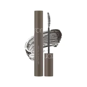 rom&nd HAN ALL FIX MASCARA L02 Long Ash, Intense Length, Smudge-Proof, Clump-Free, Long-Lasting, Volumizing, Buildable & Lightweight, Instant Volume & Length, No Flaking, Daily Makeup, K-Cosmetics