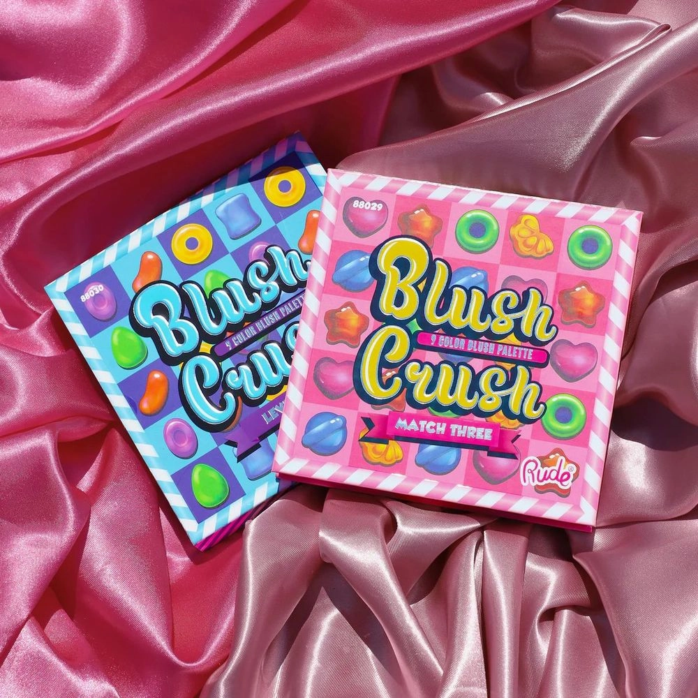 Rude Cosmetics Blush Crush 9 Color Blush Palette