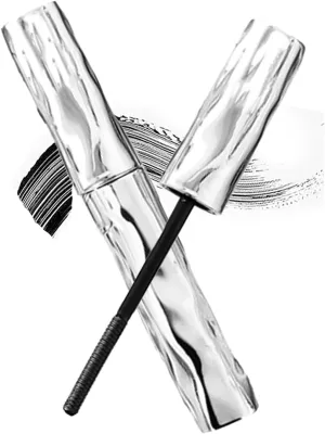 Small Steel Mascara, Waterproof & Sweatproof Lengthening & Curling Mascara, Smudge-Proof, for Lash Makeup