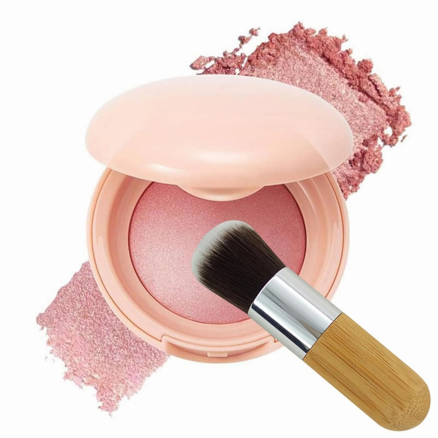 Soft Pinch Luminous Blush – the Secret to a "Just Pinched" Glow, Growhabity Blush, Soft Pinch Luminous PowderBlush – Silky, Fresh, Touched-by-Sunlight Flush (04)