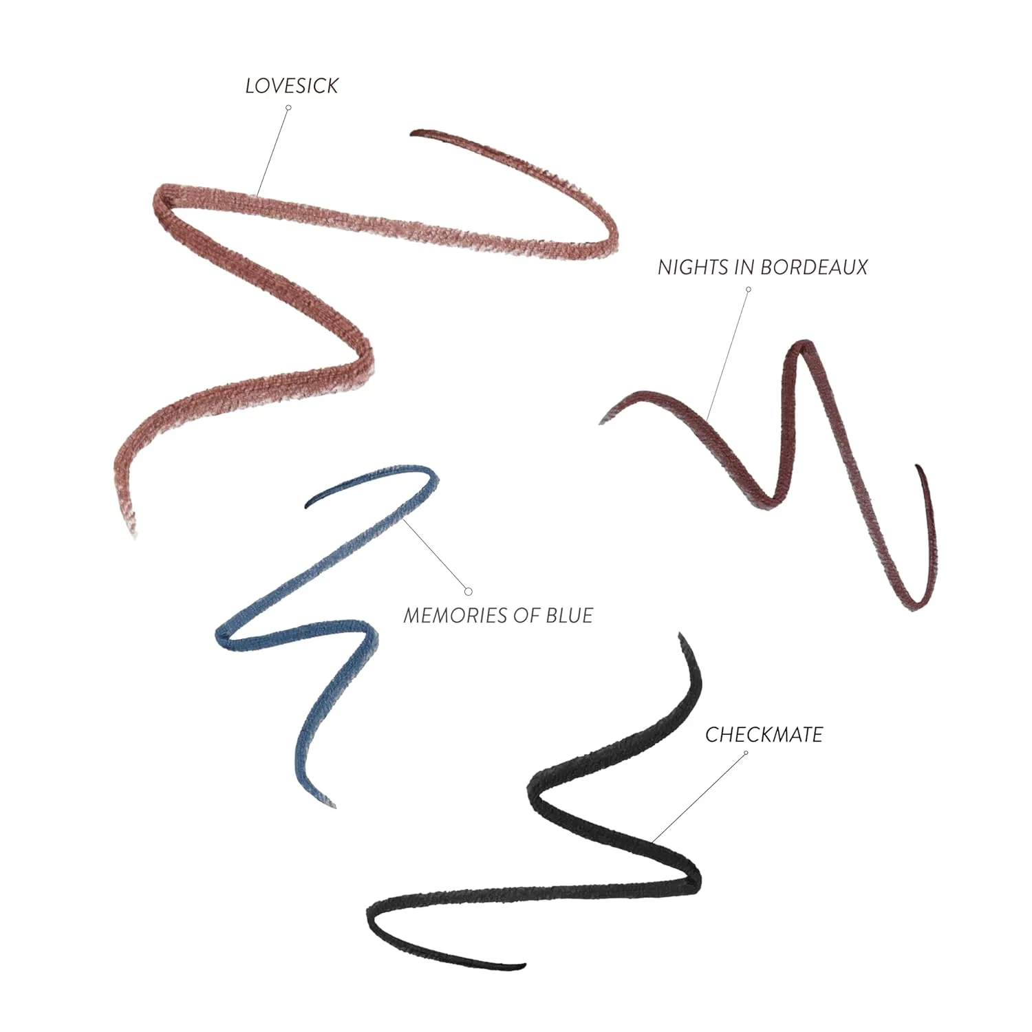 SOSHE Beauty - Waterproof Precision Eyeliner | 1.5mm Smudge-Proof Gel Liner | Easy Refills | Cruelty-Free, Certified Plastic Negative (Memories of Blue - Navy Blue)