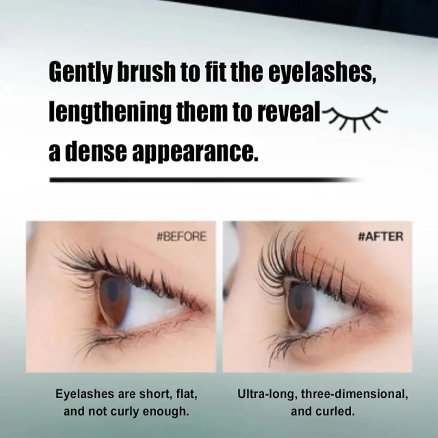 Steel Pipe Eyelash Primer, Waterproof Long Curling Mascara, Steel Tube Mascara Primer, No-Smudge Long-Lasting Eyelash Primer (5 Pcs)