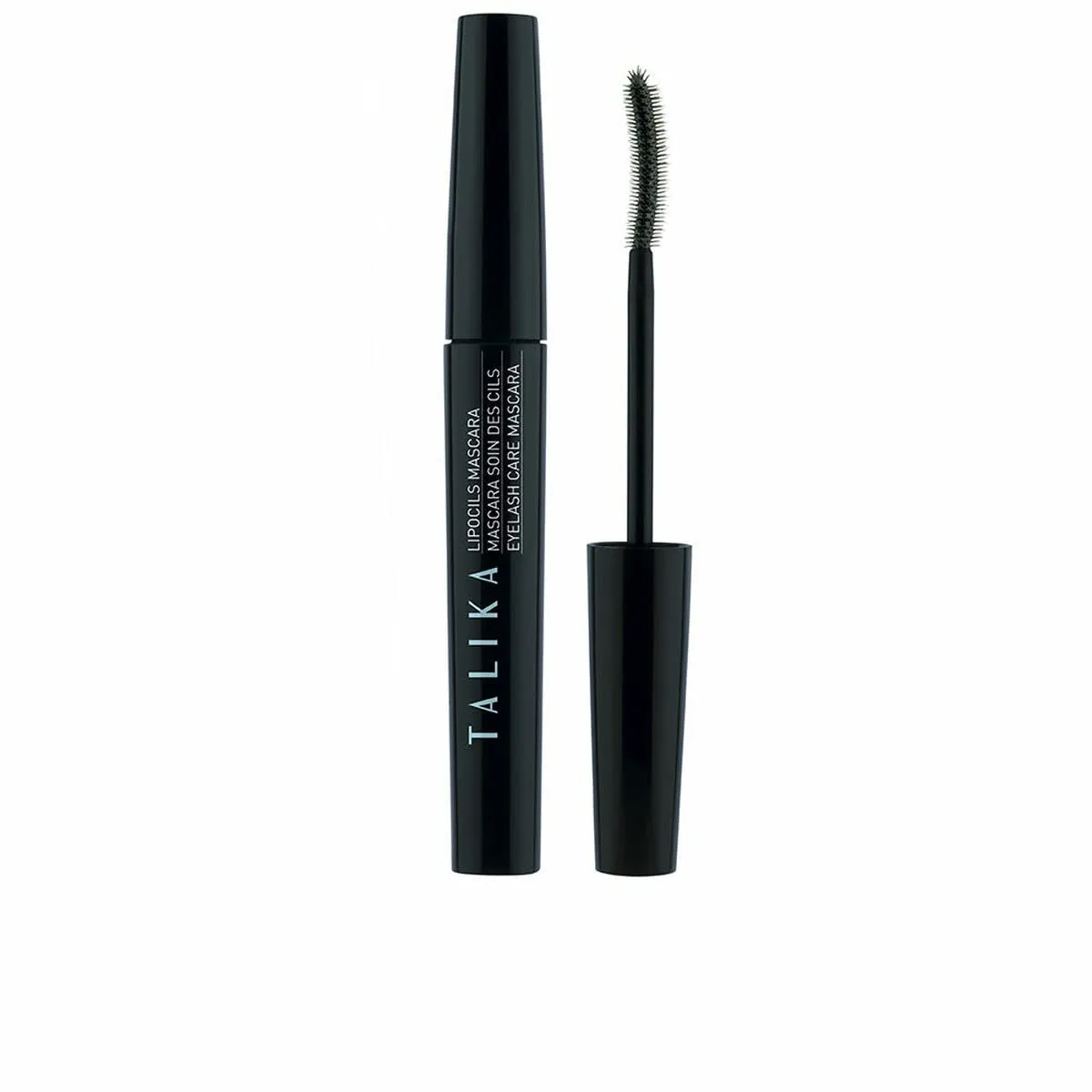 Talika Lipocils Water Resistant Mascara - Black- Non-Smudge Formula, Natural Lash Enhancement, Quick Definition, Improved Lashes in 14 Days, Volumizing, Strengthening, Curling, Darkens Over Time