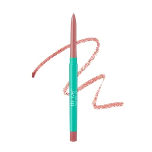 Thrive Causemetics Lip Filler Long-Wearing   Plumping Lip Liner, Shea Butter Hydrating Lip Plumper Retractable Lip Liner Pencil, Built In Sharpener, Vegan & Cruelty Free, Jo (Pink Mauve)
