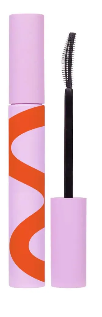 Tower Two Eight Triple-Wave Volumizing Mascara, Vegan Formula, Lengthening and Defining, Water-Resistant Jet - Black