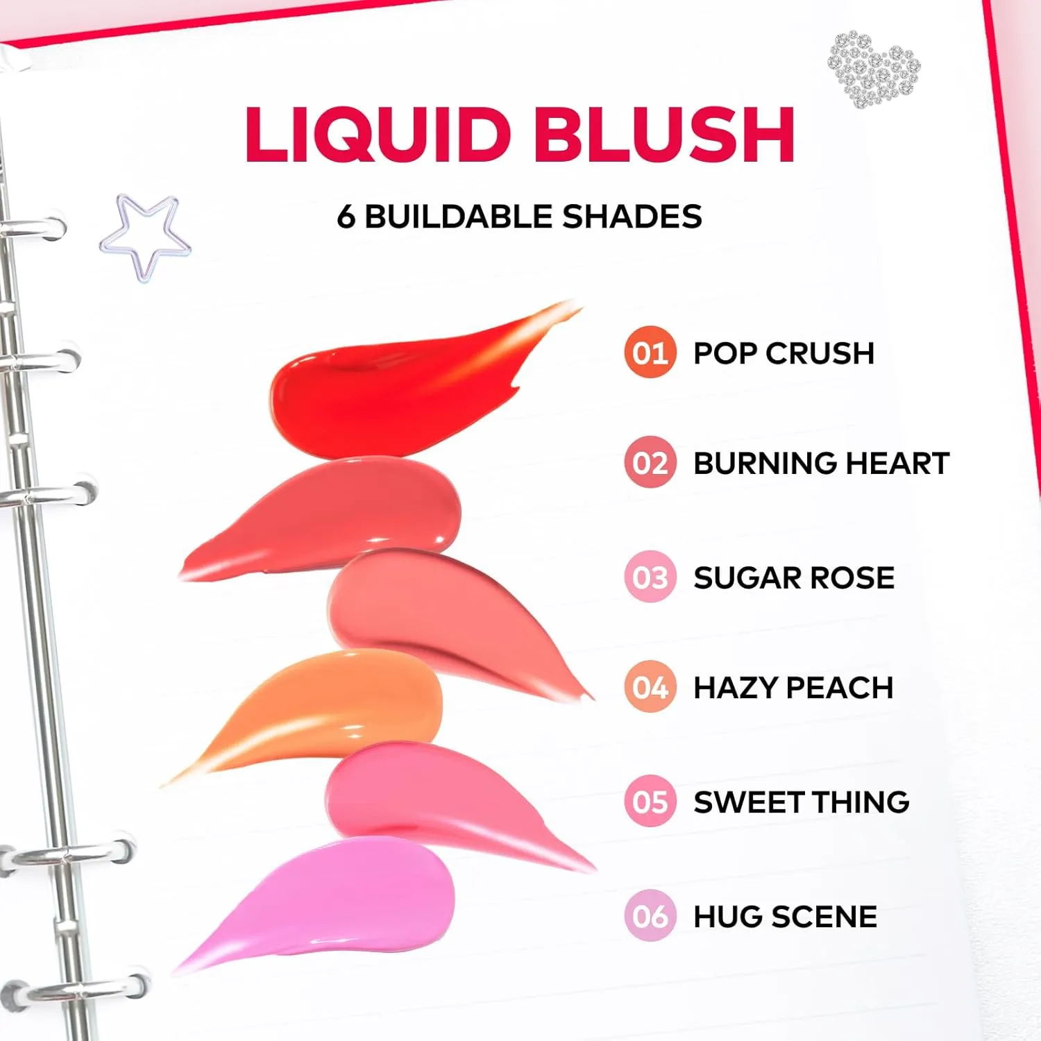 TPSY Juicy Flush Blush (05 Sweet Thing) – Hydrating Liquid Blush for Cheeks, Buildable Formula, Soft & Smooth Finish, Blurring Effect, Cool Pink, Vegan