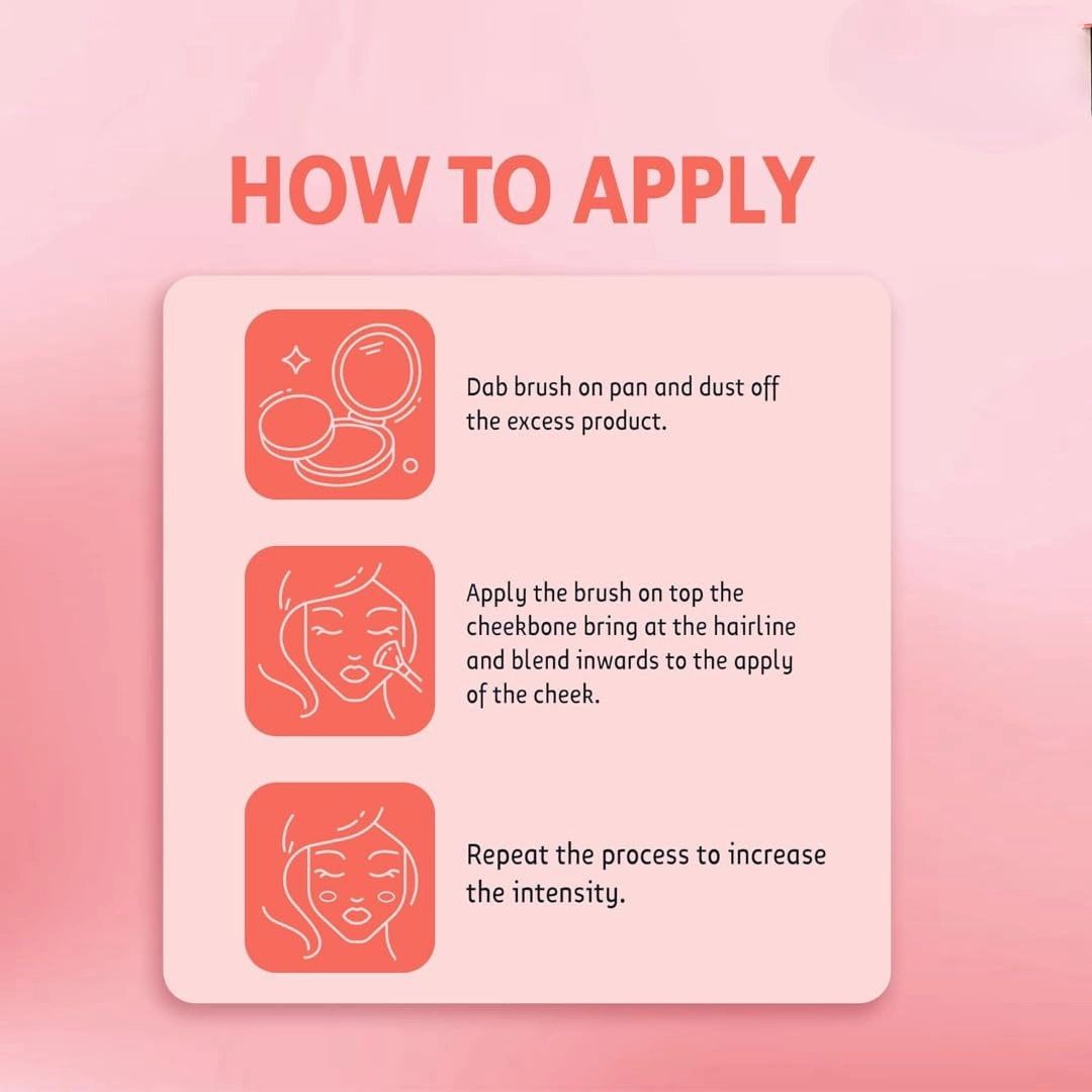 Unique Single Blush Lightweight Long Lasting Ultra-Matte HD Finish Silky Smooth Texture Melts Effortlessly and Buildable (05)