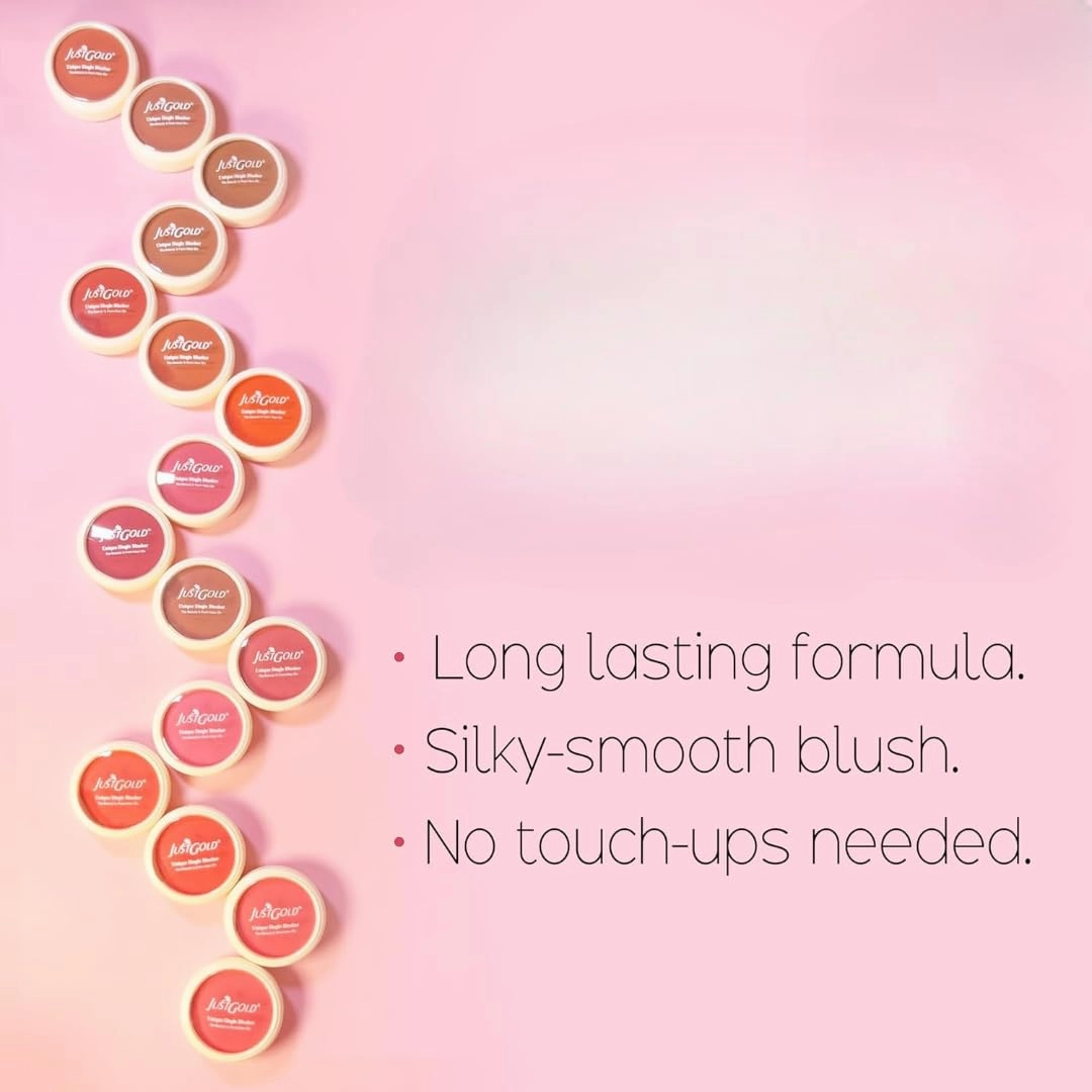 Unique Single Blush Lightweight Long Lasting Ultra-Matte HD Finish Silky Smooth Texture Melts Effortlessly and Buildable (05)