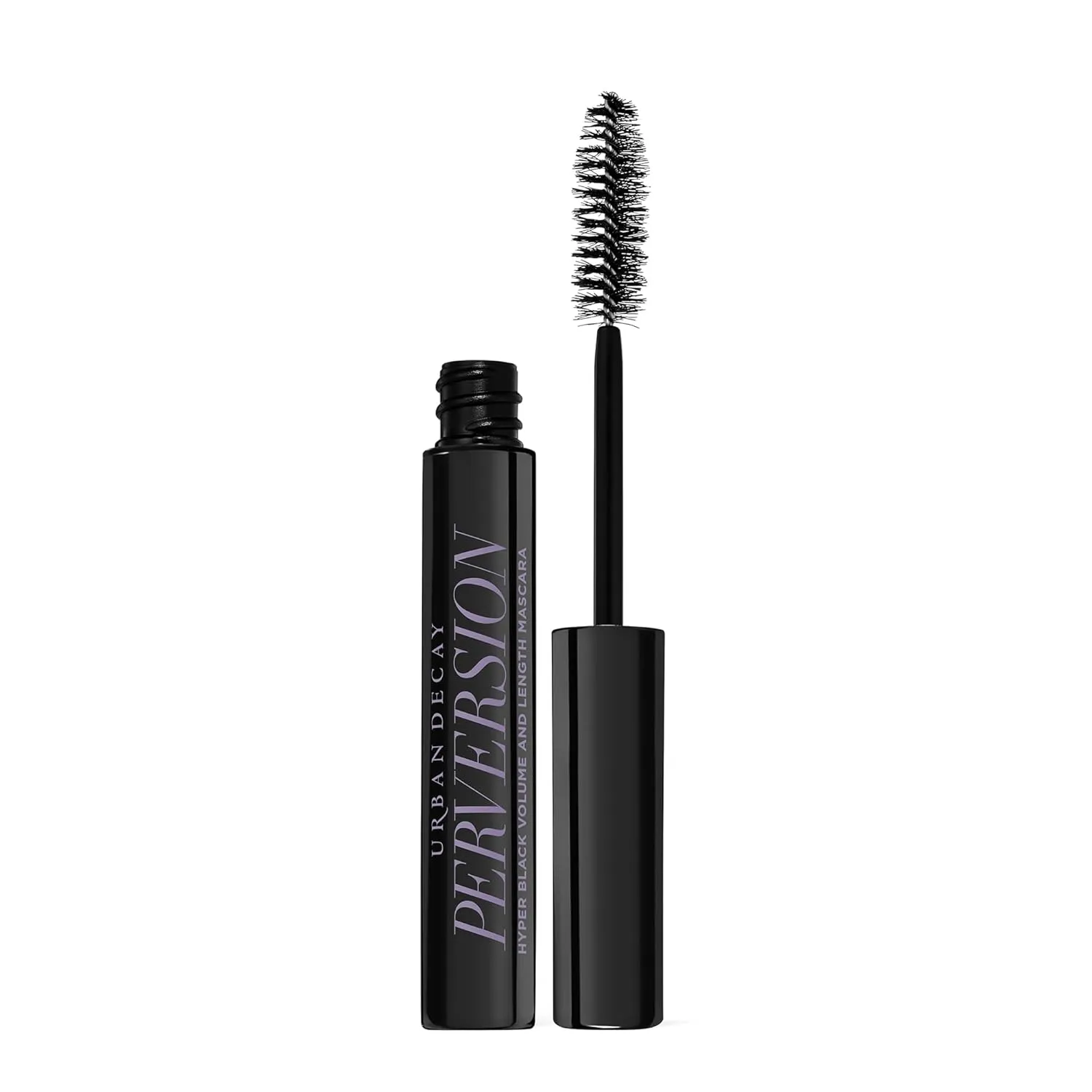 Urban Decay Perversion Volumizing Mascara - Intense Black Lengthening Mascara, Smudge-Resistant, Flake-free, Buildable Lash Volume & Length, Curling & Separating, Cruelty-free