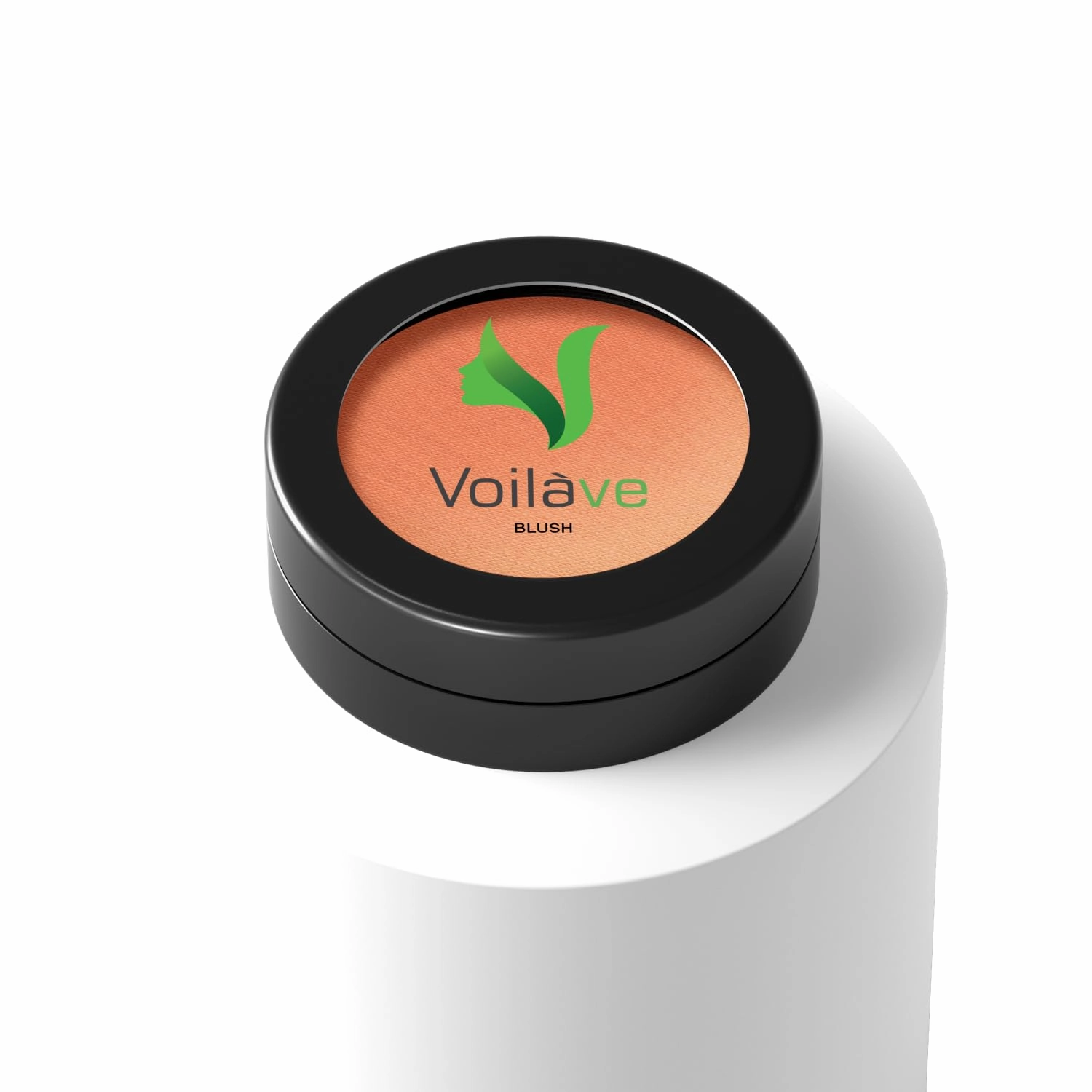 VoilaVe Ice Tea Blush - Silky Formula For A Natural Look - Talc-free, Paraben-free, Vegan - Made In Canada
