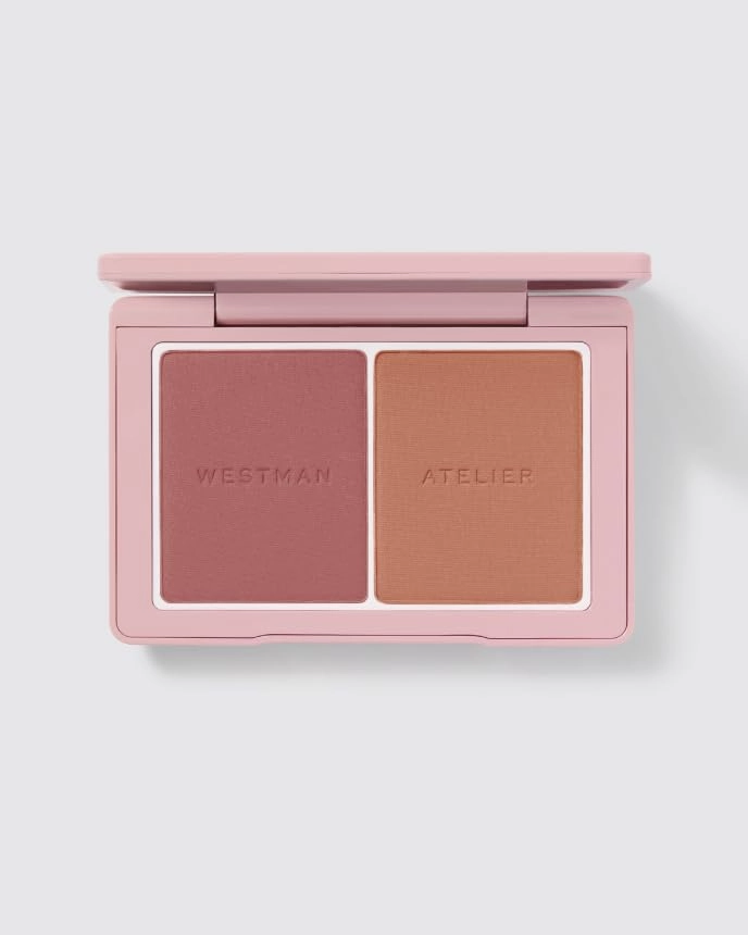Westman Atelier Baby Cheeks Powder Blush Duo - Suede/Sable
