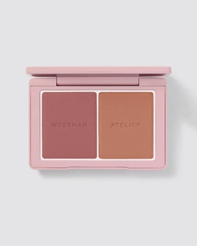 Westman Atelier Baby Cheeks Powder Blush Duo - Suede/Sable