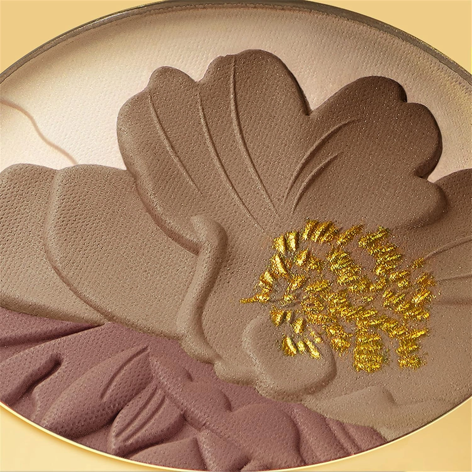 ZEESEA [Palace Identity] Peony Blush,Multi-purpose Makeup Tray，Classic Gray Brown